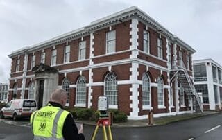 Survey ops operating leica scanner 3d